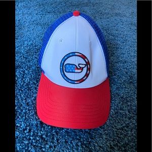 Vineyard Vines Red, White, and Blue Hat